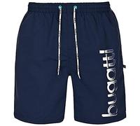 bugatti® Men's Swim Shorts in Blue, Green, Navy Blue, Red, Black or Turquoise, navy, 6X-Large