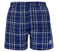 Bugatti Men's Swim Shorts, Navy Blue, Size 3XL, Checkered Pattern