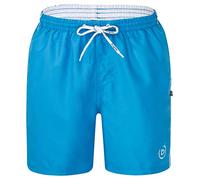 bugatti® - Men's Swimming Shorts in Blue, Green, Navy, Red, Black or Turquoise, French Blue, XXL