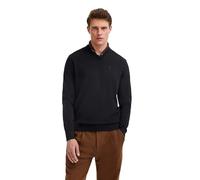 bugatti Men's V-Neck Jumper, Black-290, XXL
