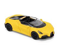 Bugatti Mistral Roadster 1:43 Scale Die-Cast Model Car - Sunbeam Yellow | Detailed Collectors Edition Diecast | Official Licensed Product