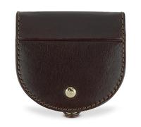 bugatti Naples Viennese Box Made entirely of leather, coin purse with press stud, brown