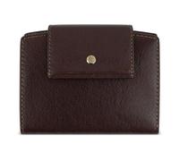 bugatti Neaples Women's Cowhide Leather Wallet for Women with RFID Protection, Brown