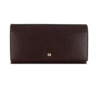 bugatti Neaples Women's Wallet 15 Card Slots Long Wallet with RFID Protection Brown