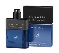bugatti performance deep blue men's perfume, 100 ml, fresh fougères eau de toilette men's perfume with bergamot, pepper, sandalwood, musk and amber, powerful with aquatic vibrant notes