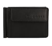 Bugatti Primo wallet leather 11 cm with money clip black