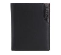 bugatti purse Corso DeLuxe Upright Wallet With Flap Black