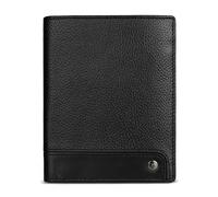 bugatti Purse Due Flap Wallet Black