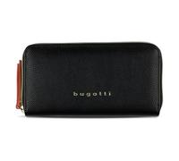 bugatti Purse Ella Ladies Zip Around Wallet Black