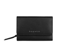 bugatti Purse Emilia Ladies Wallet with Flap Black