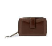bugatti Purse Viola Ladies Zip Wallet Cognac - Grey Brown