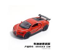 (Bugatti red) 1:36 Diecast Alloy Car Model Children's Toy Car Open the door Decoration Cool Racing Car Boy toys Gift