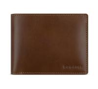 Bugatti Remo Wallet with RFID Protection, Wallet Landscape Format Made of Genuine Leather, Cognac, M, Note pocket