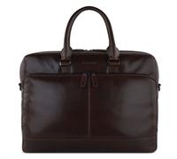 Bugatti Romano Briefcase Leather 40 cm Laptop compartment brown