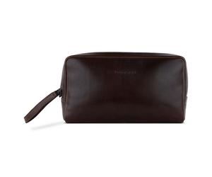 Bugatti Romano Toilet bag Leather 25 cm brown