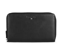 Bugatti Romeo Clutch bag RFID protection Leather 22 cm black