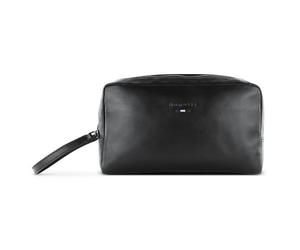 Bugatti Romeo Toilet bag Leather 22 cm black