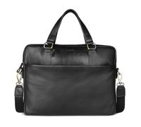 bugatti Ryan Business Bag Cowhide Leather with Compartment for 15 Inch Laptop, Men's Bag