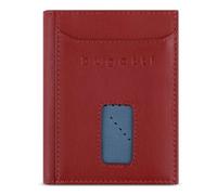 Bugatti Secure Slim Wallet RFID protection Leather 8 cm red
