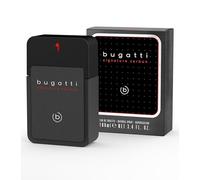 bugatti signature carbon men's perfume, 100 ml, spicy, amberry, eau de toilette for all ages, perfume for men with nuances of lavender, musk, amber and patchouli, urban, elegant, masculine