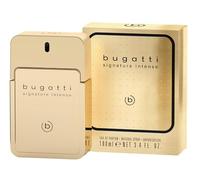 bugatti signature Intense Men's Perfume, 100 ml, Spicy Amberry, Eau de Toilette for Golden Moments, Perfume for Men with Nuances of Leather, Saffron, Amber, Musk & Vanilla, Distinctive Men's Perfume