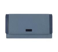 Bugatti Sina Wallet RFID protection Leather 18.5 cm blue