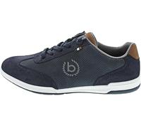 bugatti Solar Exco Sporty Lace-Up Shoes Blue, Dark Blue Cognac, 9 UK