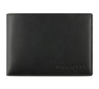 Bugatti Super Slim Wallet RFID protection Leather 12 cm black
