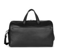 Bugatti Black Weekender travel bag Leather 50 cm black