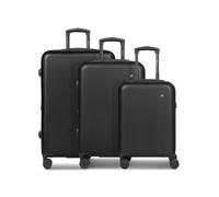 BUGATTI _Valencia_2.0_Parent, black, Kofferset + (3-teilig), Hard luggage