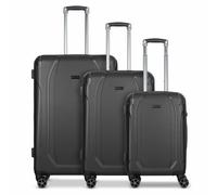 Bugatti Valencia 4 Wheels Trolley, black, (3-teilig), Contemporary