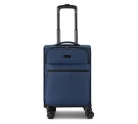 Bugatti Valencia Soft 4 wheels Cabin suitcase S 55 cm Expandable blue