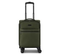 Bugatti Valencia Soft 4 wheels Cabin trolley S 55 cm with expansion pleat green