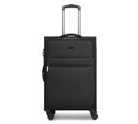 Bugatti Valencia Soft 4 wheels Trolley M 65 cm with expansion pleat black