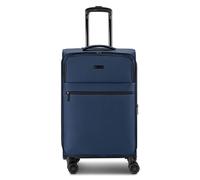 Bugatti Valencia Soft 4 wheels Trolley M 65 cm with expansion pleat blue