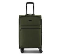 Bugatti Valencia Soft 4 wheels Trolley M 65 cm with expansion pleat green