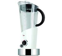 BUGATTI, Vela Evolution, Electric Blender for Milk Shakes and Smoothies, Ice Crusher Function Included, 4 Speeds, Capacity 1.5 Liter, 500 W, Innovative Design (White)