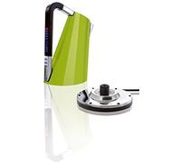 BUGATTI, Vera, Electric Water Kettle with Temperature Adjustment and Timer, Capacity 1.75 liters, 2400 W, Stainless Steel (Green)