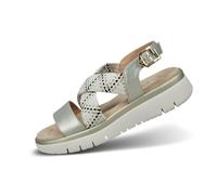 bugatti Women's 435-AQN80 Sandals, Gold/Off-White, 41 EU, Gold off-white, 8 UK