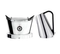 Bugatti Yvera Easy Kettle and Volo Toaster Set Chrome