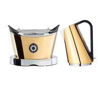 Bugatti Yvera Easy Kettle and Volo Toaster Set Gold
