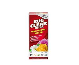 BugClear Ultra Vine Weevil Killer 480ml - Fast-Acting Treatment for Vine Weevil Larvae - Effective Pest Control for Orchids, Plants & Garden Shrubs - Safe for Use on Indoor & Outdoor Plants