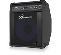 Bugera ULTRABASS BXD15A 1000-Watt Class-D Bass Guitar Amplifier with 15-Inch Turbosound Aluminum-Cone Speaker, MOSFET Preamp and Compressor - Powerful Combo Amplifier for Live Bass Amp Gigs