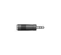 Buget Adaptor 3.5mm stereo plug to 6.3mm stereo socket