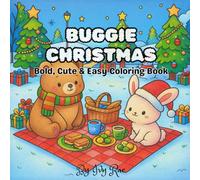 BUGGIE CHRISTMAS: Bold, Cute & Easy Coloring Book.
