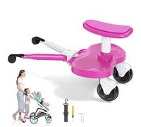 Buggy Board with Seat Car Seat Travel Tray with Wipeable Drawing Board and Robot Backpack, Booster Seat Activity Toy with Storage Pocket for Educational Fun and Toddlers on The Go