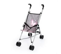 Bayer Design 30533AA Dolls pushchair, stroller, foldable, double wheels, security belt