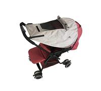 Buggy Sun Shade, Universal Stroller Sunshade for Baby, Waterproof Pram Sunshade Cover Anti-UV with Viewing Window for Stroller, 22.8 * 27.6 * 12.2 in, Grey