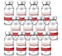 BuggyBeds Reconstitution Solution 10ml 12 Pack in Glass Vials, Third Party Tested, Triple Sealing & Ultra Clean Feature, Made in USA