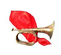 Bugle March Bugle Charge Bugle Trumpet Brass Horn School Drum And Bugle Team Trumpet Trumpet Wind Instrument (Color : 03)